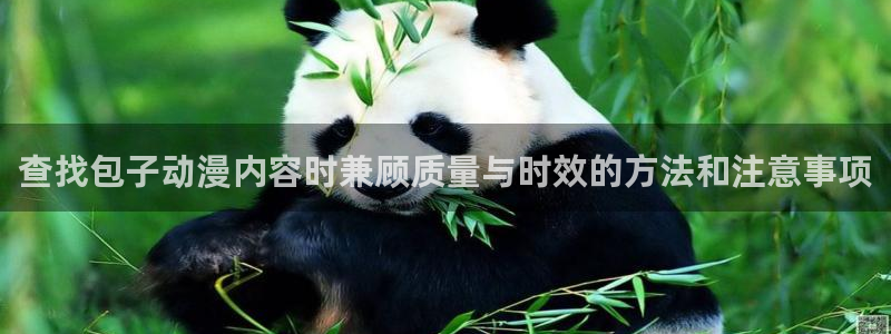 妖精里番在线观看动漫:查找包子动漫内容时兼顾质量与时效的方法和注意事项配图